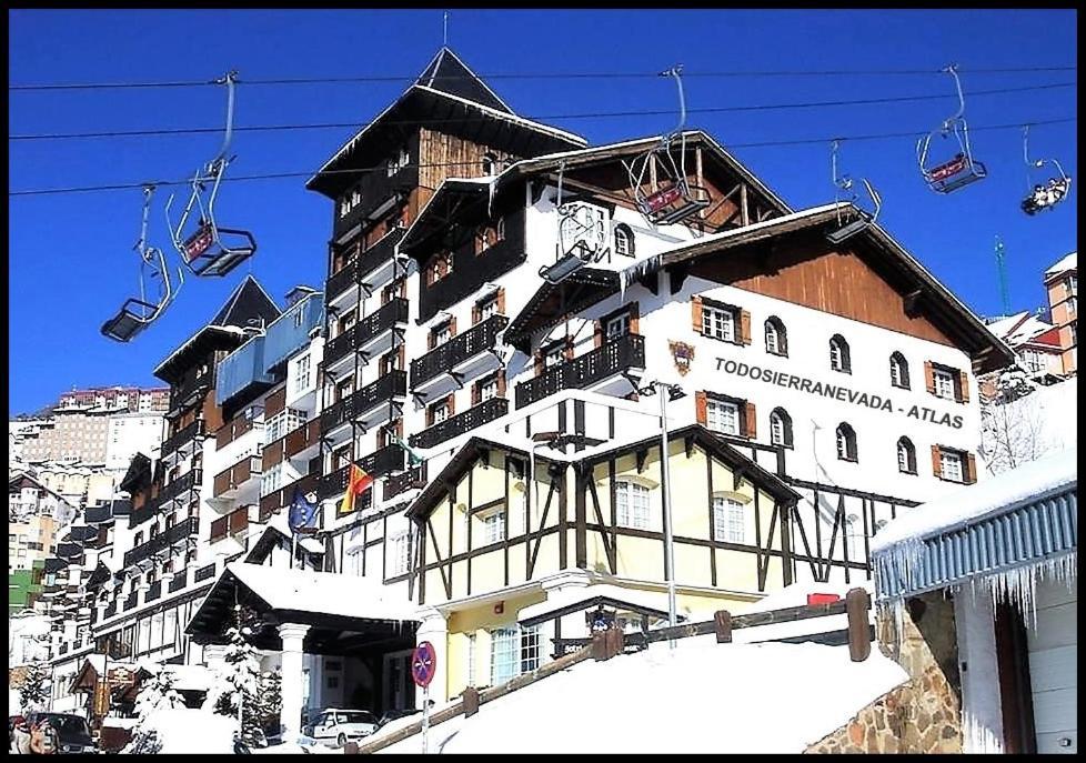 Todosierranevada Zona Baja - Edificio Atlas - Vistas A La Montana - Junto A Los Telecabinas 塞拉内华达 外观 照片