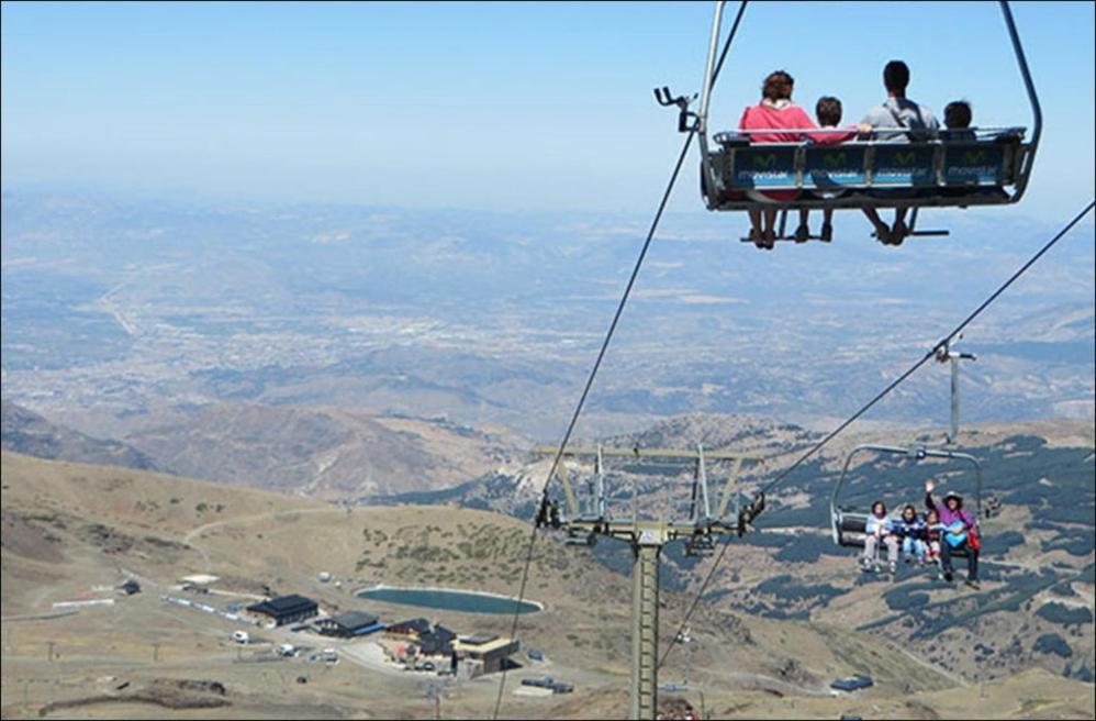 Todosierranevada Zona Baja - Edificio Atlas - Vistas A La Montana - Junto A Los Telecabinas 塞拉内华达 外观 照片
